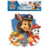 Paw Patrol Chase, Marshall en Rubble muursticker XL