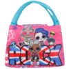 L.O.L. Surprise!, Isotherme Lunchtas voor Kinderen met Let's Rock Poppenmotief en Leuke Motieven, Blauw / Roze