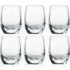 Royal Leerdam shotjes glazen 7cl set van 6