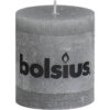 Bolsius Stompkaars Stompkaars 80/68 rustiek Lichtgrijs