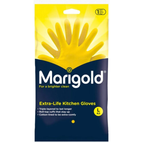 Marigold Huishandschoen Plus Geel L