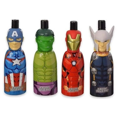 Lorenay parfum set van 4 Marvel Avengers figuren edt 120ml
