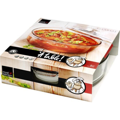 Royal Leerdam À Table! Ovenschaal met deksel - 30 x 27 cm - 3 l