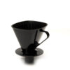 DBP - Koffiefilterhouder - Zwart met Tuit