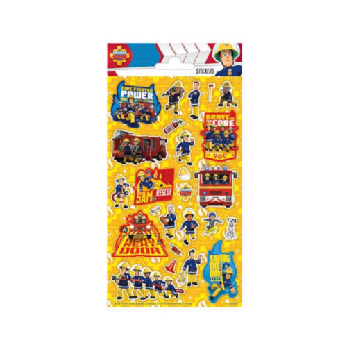 Brandweerman Sam Stickervel - 25 stickers