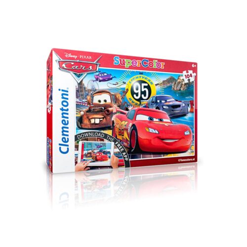Cars puzzel 104 stukjes