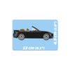 COBI Sportwagen zwart - Sports car convertible
