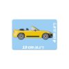 COBI Sportwagen geel - Sports car convertible