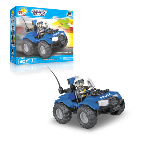 COBI Bouwstenen Police Patrol - Surveillance wagen