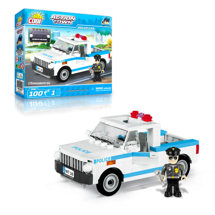 COBI Bouwstenen Policecar - Politieauto