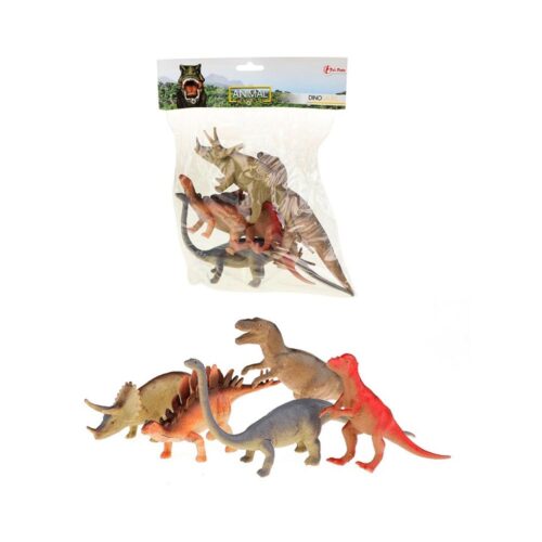 Dinosaurussen Deluxe in zak 5 stuks