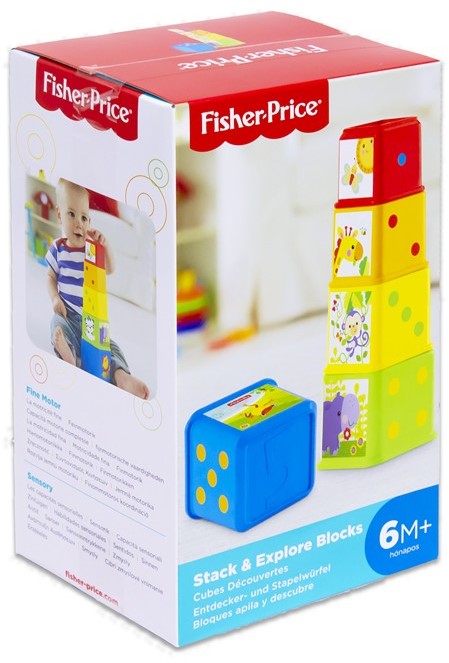 Fisher-Price Kleurrijke stapelblokjes
