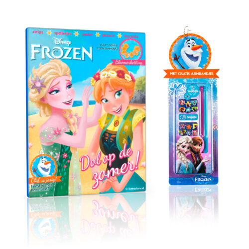 Frozen Magazine gratis armbandjes