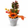 Herfstdecoratie in pot 21 cm