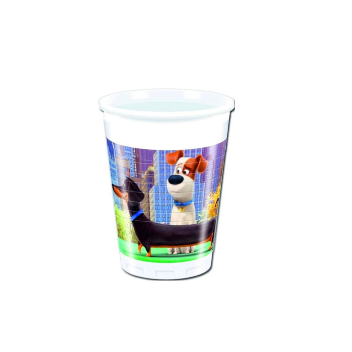 Huisdiergeheimen Drinkbekers - Set Van 8 Stuks