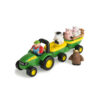 John Deere Hooiwagen met boer en dierengeluiden