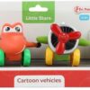 LITTLE STARS Zachte pvc vliegtuigen Cartoon 2 stuks 10,5x17x11cm.