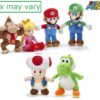 Mario Bross Pluche 6 assorti 30cm