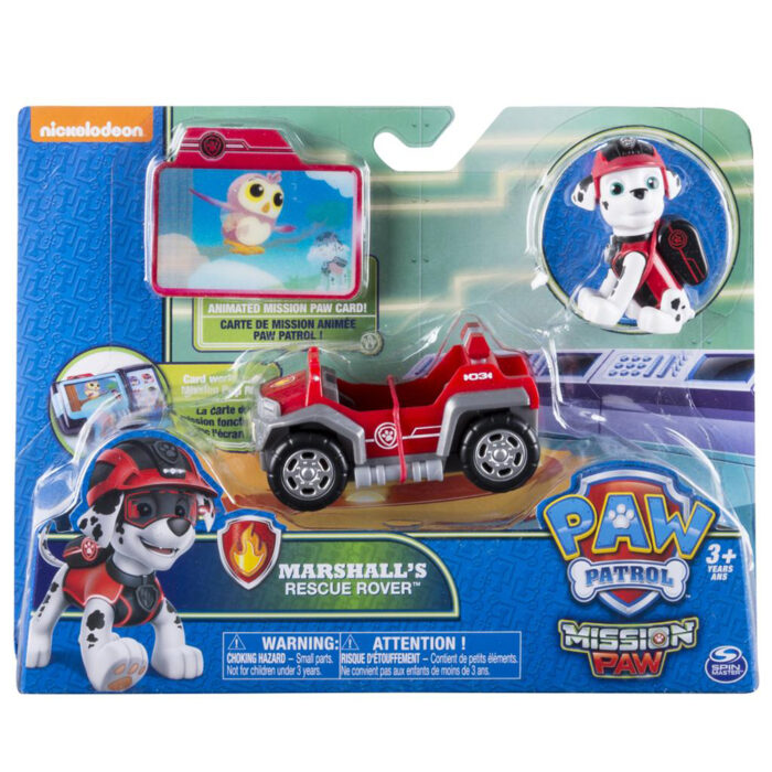 Paw Patrol Mini Mission Voertuig Marshall`s Rescue Rover