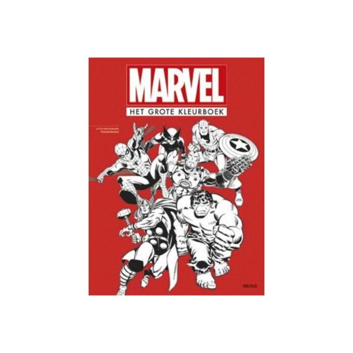 Marvel Het grote Kleurboek