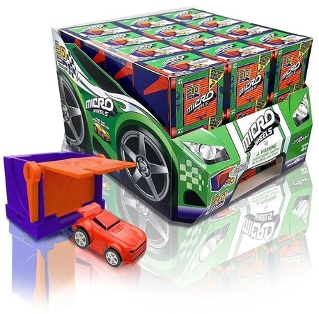 Micro Wheels assorti in display (36) 5x7cm (FR/NL)