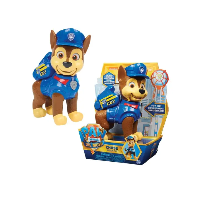Paw Patrol The Movie Interactive Chase (assortiment – willekeurige uitvoering)