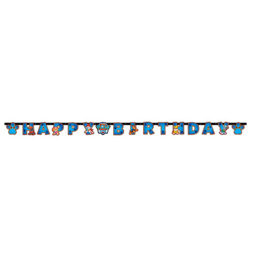 Paw Patrol Happy Birthday feestslinger