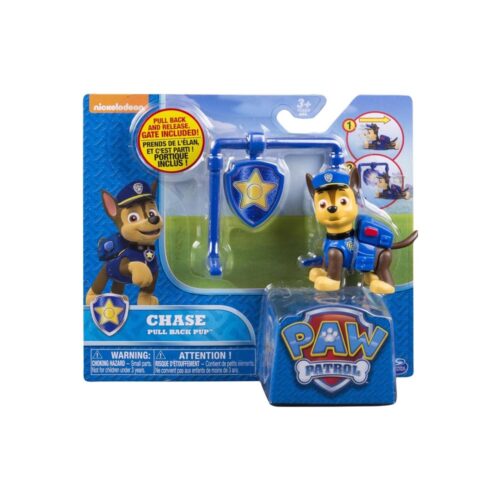 Paw Patrol Actiefiguurtje Pull Back Chase