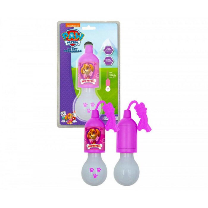 Paw Patrol Roze LED lamp met trekkoord