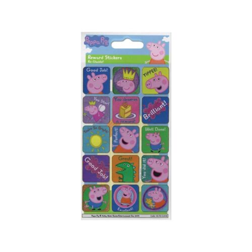 Peppa Pig Beloningsstickers (assortiment – willekeurige uitvoering)