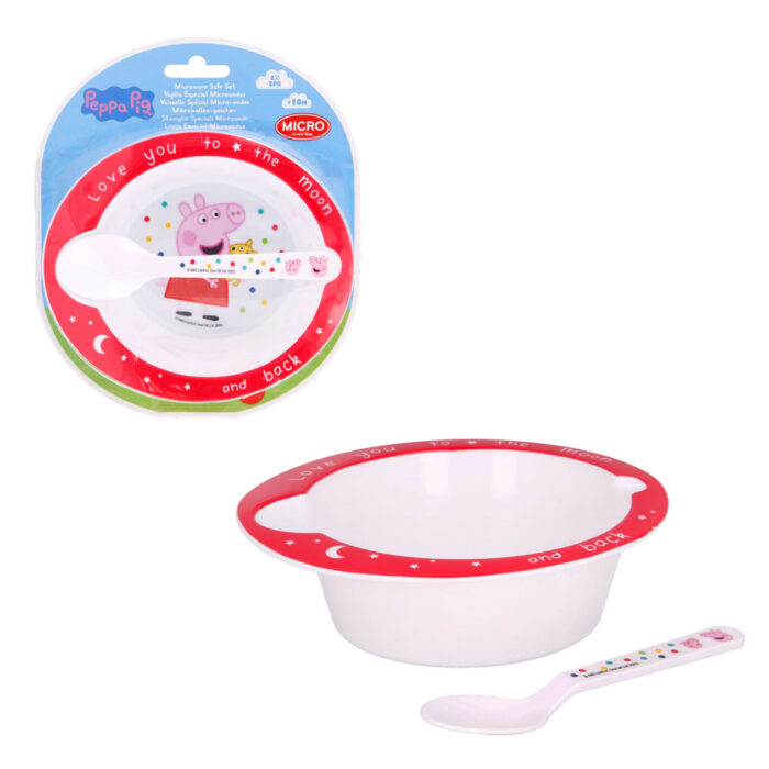 Peppa Pig Schaaltje met lepel