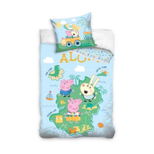 Peppa Pig Dekbedovertrek - Aloha 140x200 cm