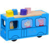 Peppa Pig Houten puzzel schoolbus