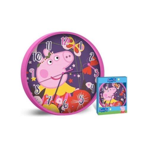 Peppa Pig Wandklok
