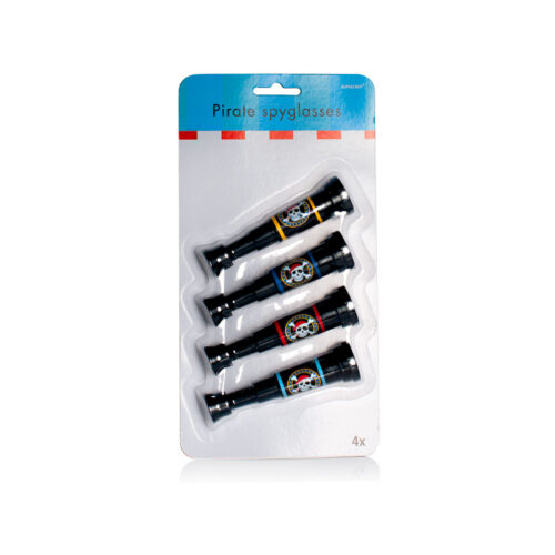 Mini Piraten Kjkers - Telescoop 4 Stuks