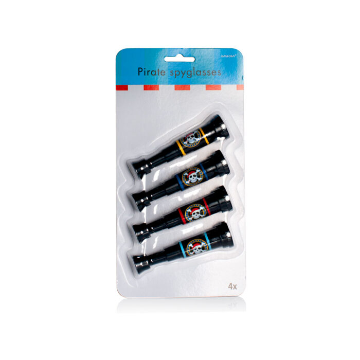 Mini Piraten Kjkers - Telescoop 4 Stuks