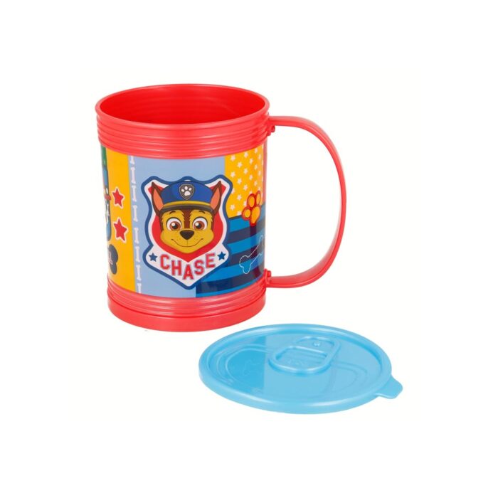 Paw Patrol Kunststof mok met deksel