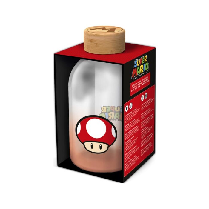 Super Mario Glazen fles 620 ml