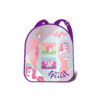 Unicorn haarspelden Eenhoorn junior 4,7 cm microfiber roze