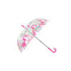 Unicorn Kinderparaplu Meisjes 80 Cm Transparant/roze