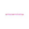 Unicorn Happy Birthday Slinger 180cm