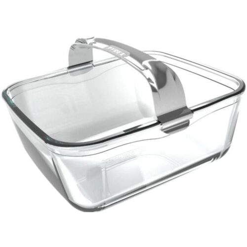 Pyrex airfreyer schaal vierkant 2L met hendel