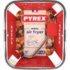 Pyrex airfreyer schaal vierkant 2L met hendel