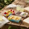 Snackbox papaier 21 cm 6 stuks 3 assorti (assortiment – willekeurige uitvoering)