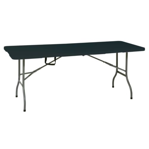 Tafel inklapbaar zwart 180 x 70 x 74cm