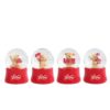 Sneeuwbol Love Bear assorti polystone 5,5 x 5x 7cm (assortiment – willekeurige uitvoering)