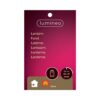 LED lantaarn plastic square fire flame effect BO binnen 3 kleuren assorti 11 x 11 x 22,5 cm