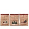 Giftbag polyester printing 3 assorti (assortiment – willekeurige uitvoering)