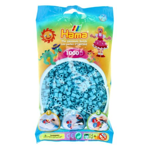 Hama Strijkkralen 1000 Stuks Turquoise