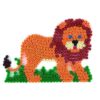 Hama Strijkkralen Grondplaat Leeuw Wit